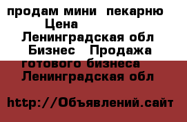 продам мини- пекарню › Цена ­ 180 000 - Ленинградская обл. Бизнес » Продажа готового бизнеса   . Ленинградская обл.